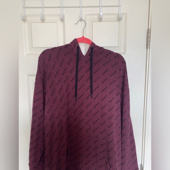 DKNY Sport Logo Hoodie Dress - Picture 5 of 7